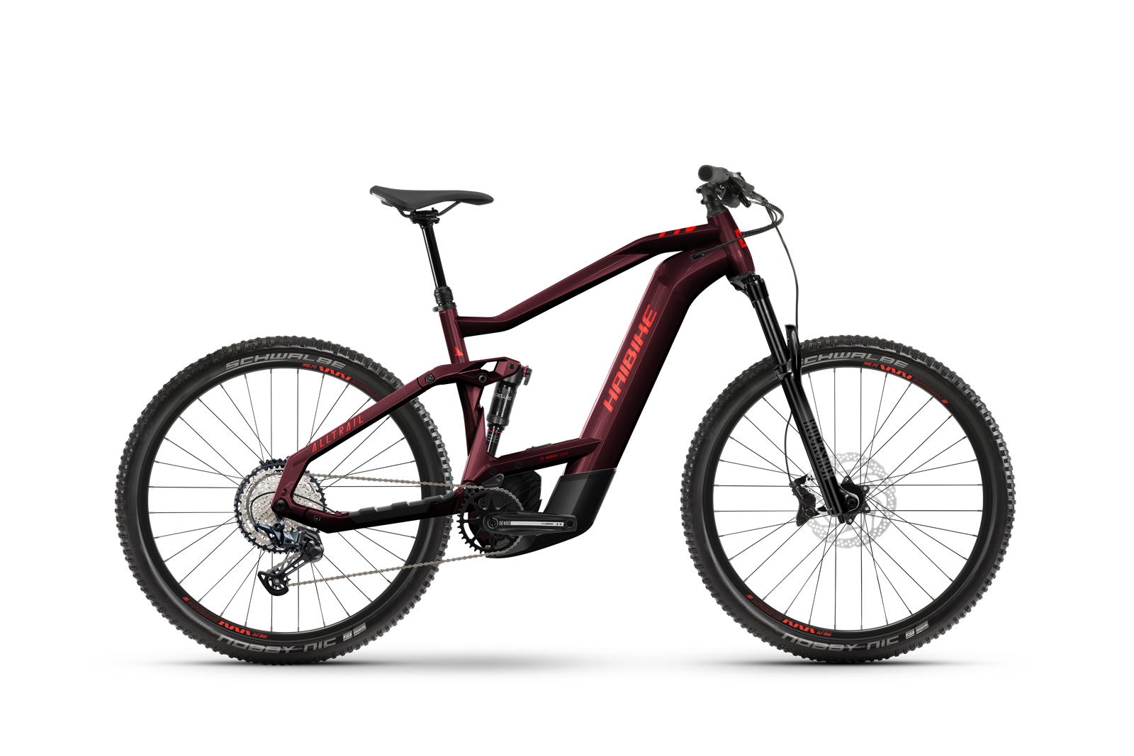 Haibike Alltrail 8 29" 625Wh L (47 cm) Röd Elcykel - Mountainbike Elcykel