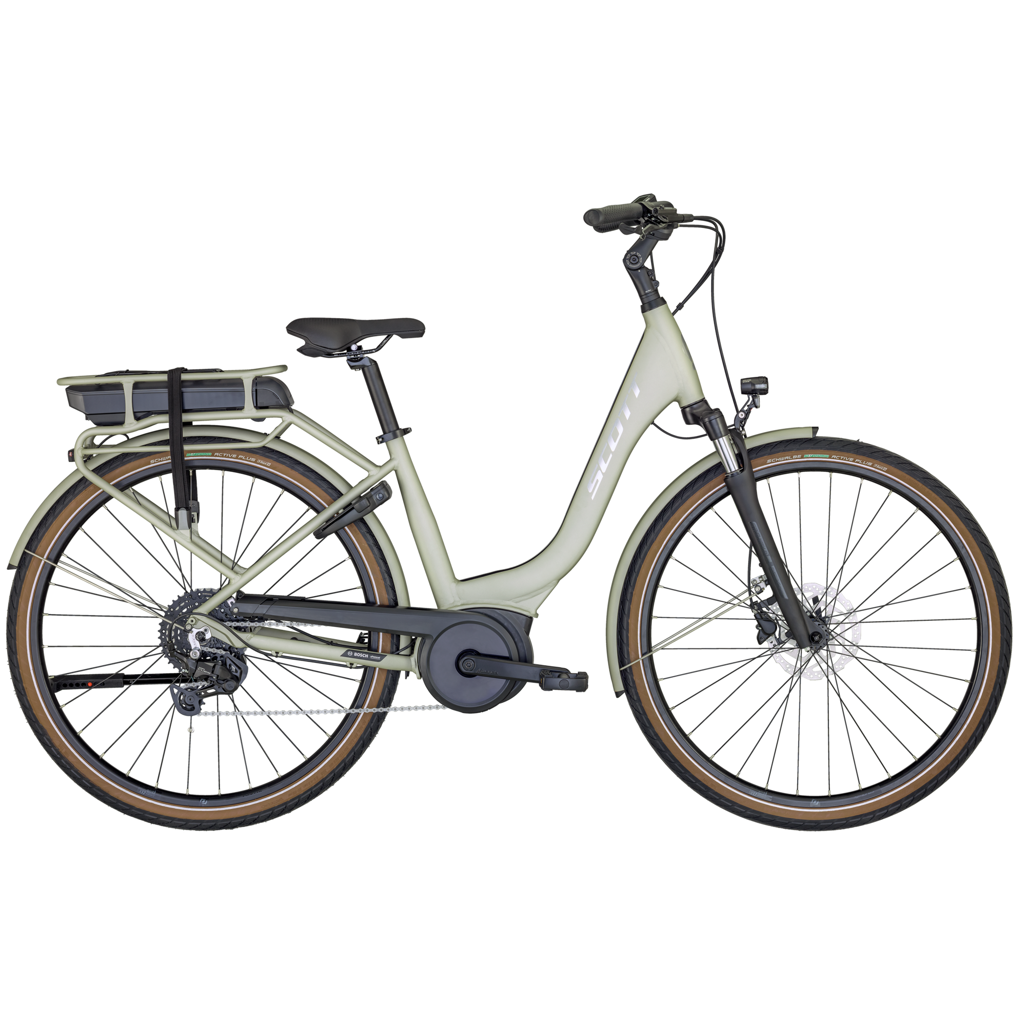 Scott Sub Active eRIDE 20 Unisex Rack L Beige Elcykel - Hybrid Elcykel