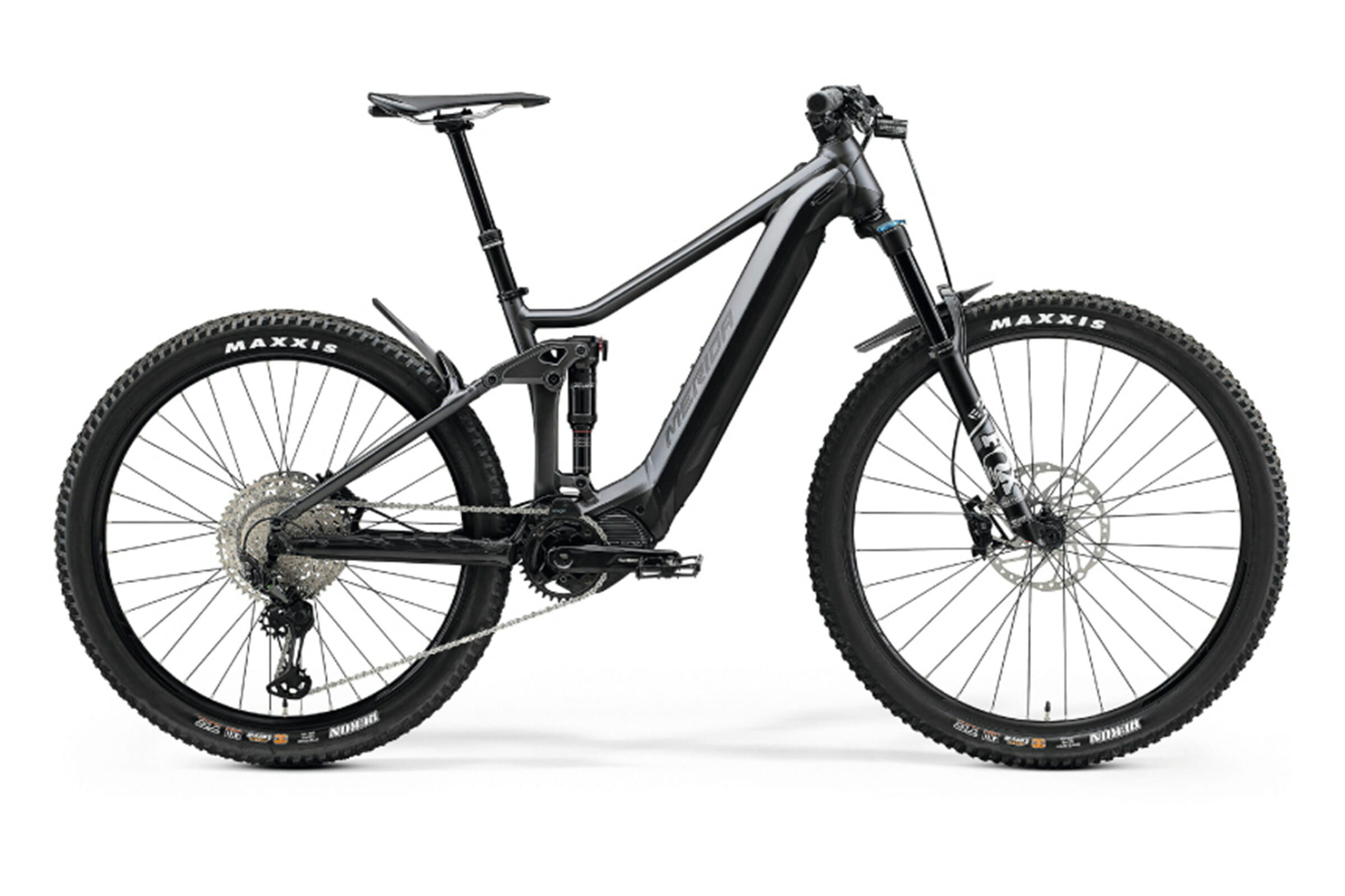 Merida eOne-Forty 700 630Wh XL/45 Silver Elcykel - Mountainbike Elcykel