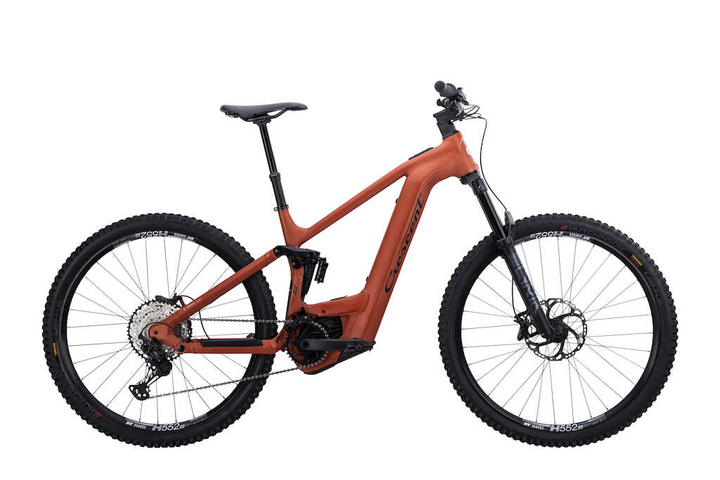 Crescent Elgar 10 44 cm Orange Elcykel - Mountainbike Elcykel