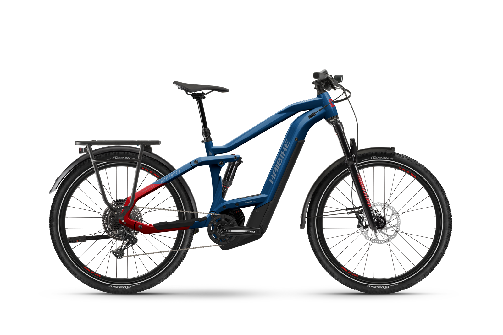 Haibike Adventr FS 9 625Wh L (47 cm) Blå Elcykel - Hybrid Elcykel