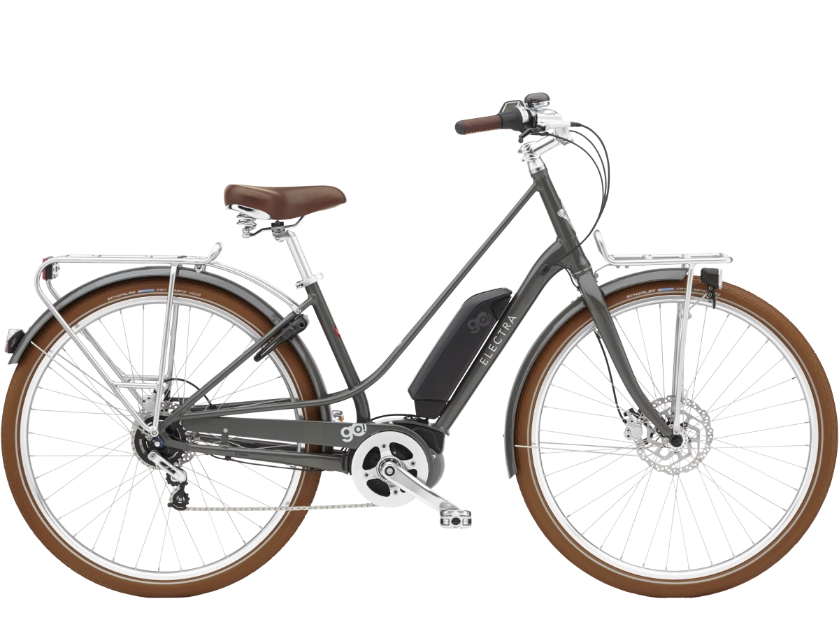 Electra Loft Go! 5i EQ Step-Thru 400Wh M Grå Elcykel - Hybrid Elcykel