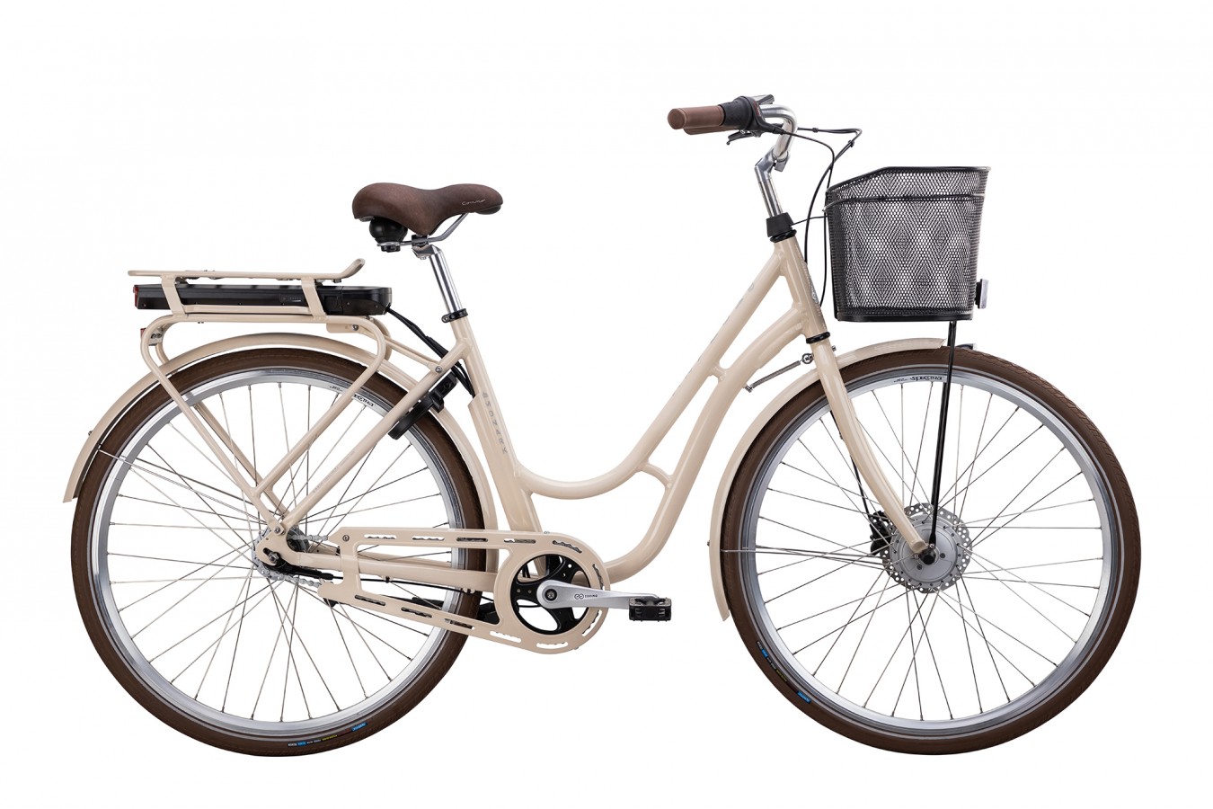 Monark eKarin 7 51 cm Beige Elcykel - Standard Elcykel