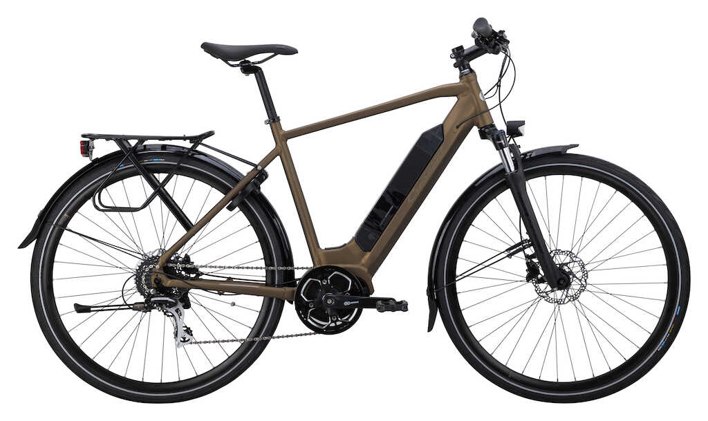 Crescent Elis 53 cm Brun Elcykel - Hybrid Elcykel