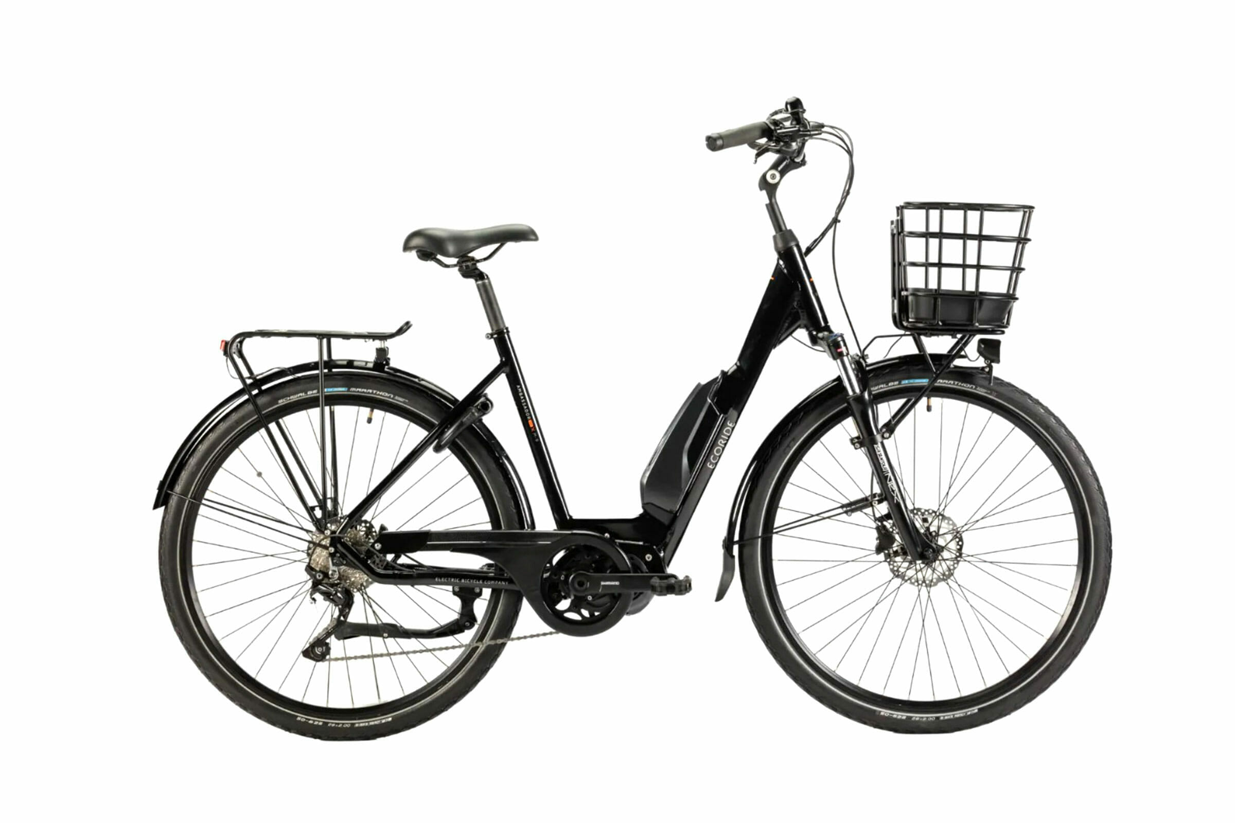 Ecoride Ambassador X AXS M-9 M/L Svart Elcykel - Standard Elcykel