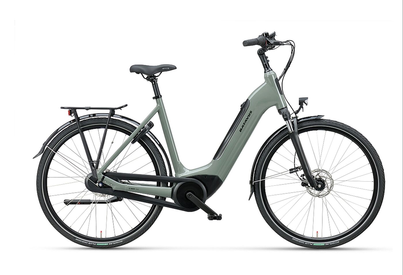 Batavus Altura Power+ 2022 61 cm Grön Elcykel - Standard Elcykel