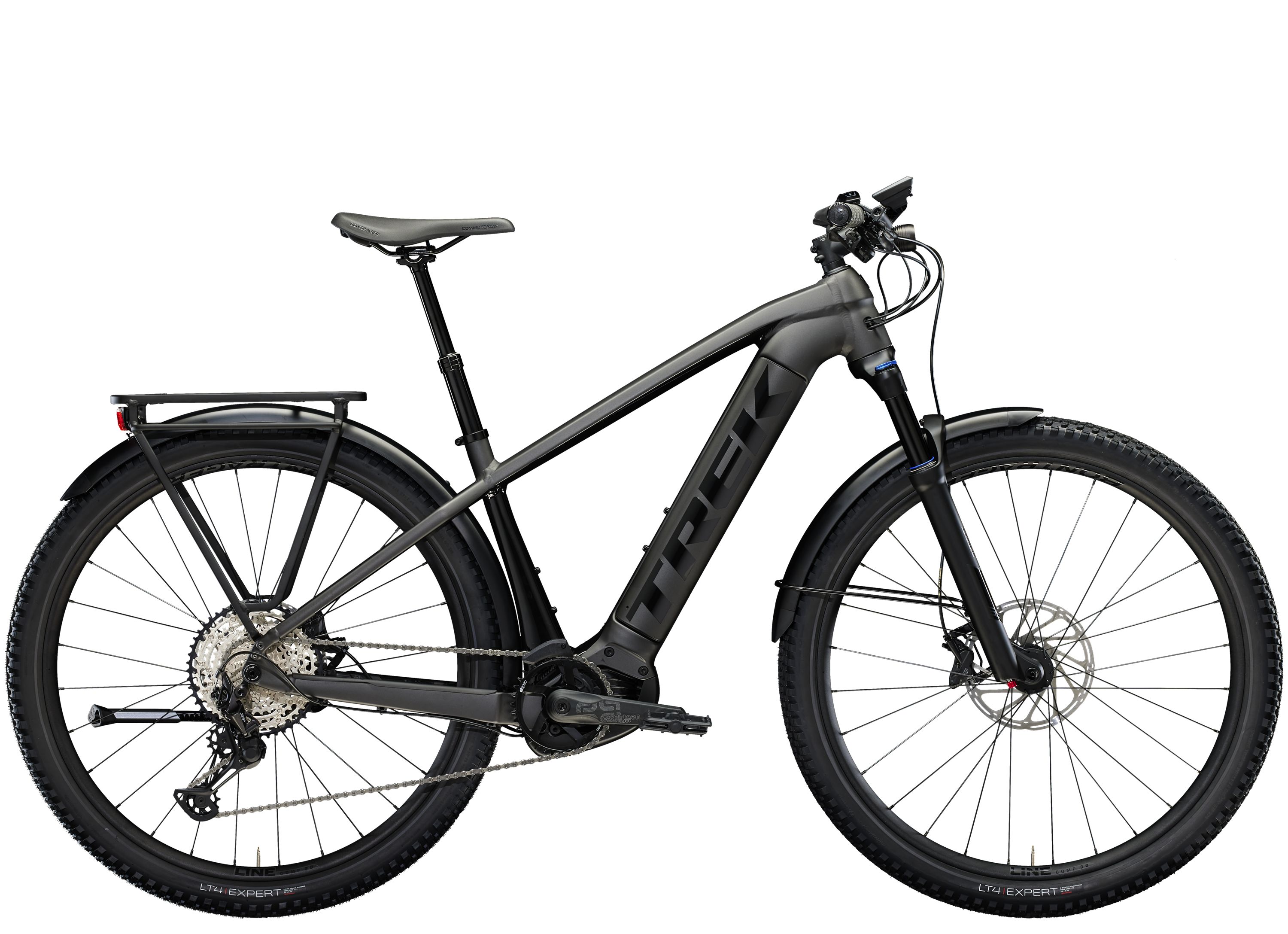 Trek Powerfly Sport 7 Equipped 625wh Gen 4 XL Svart Elcykel - Mountainbike Elcykel