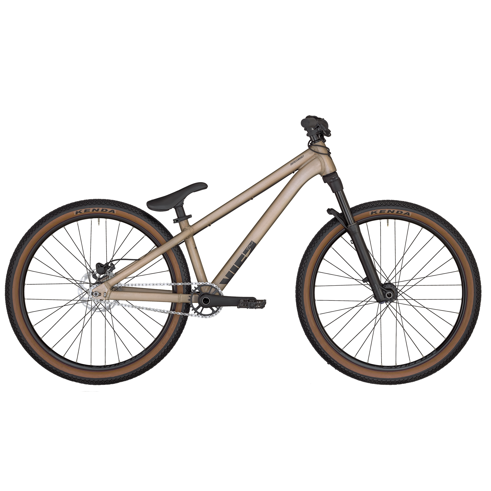 Bergamont Kiez Dirt Onesize Beige Cykel - Mountainbike Cykel