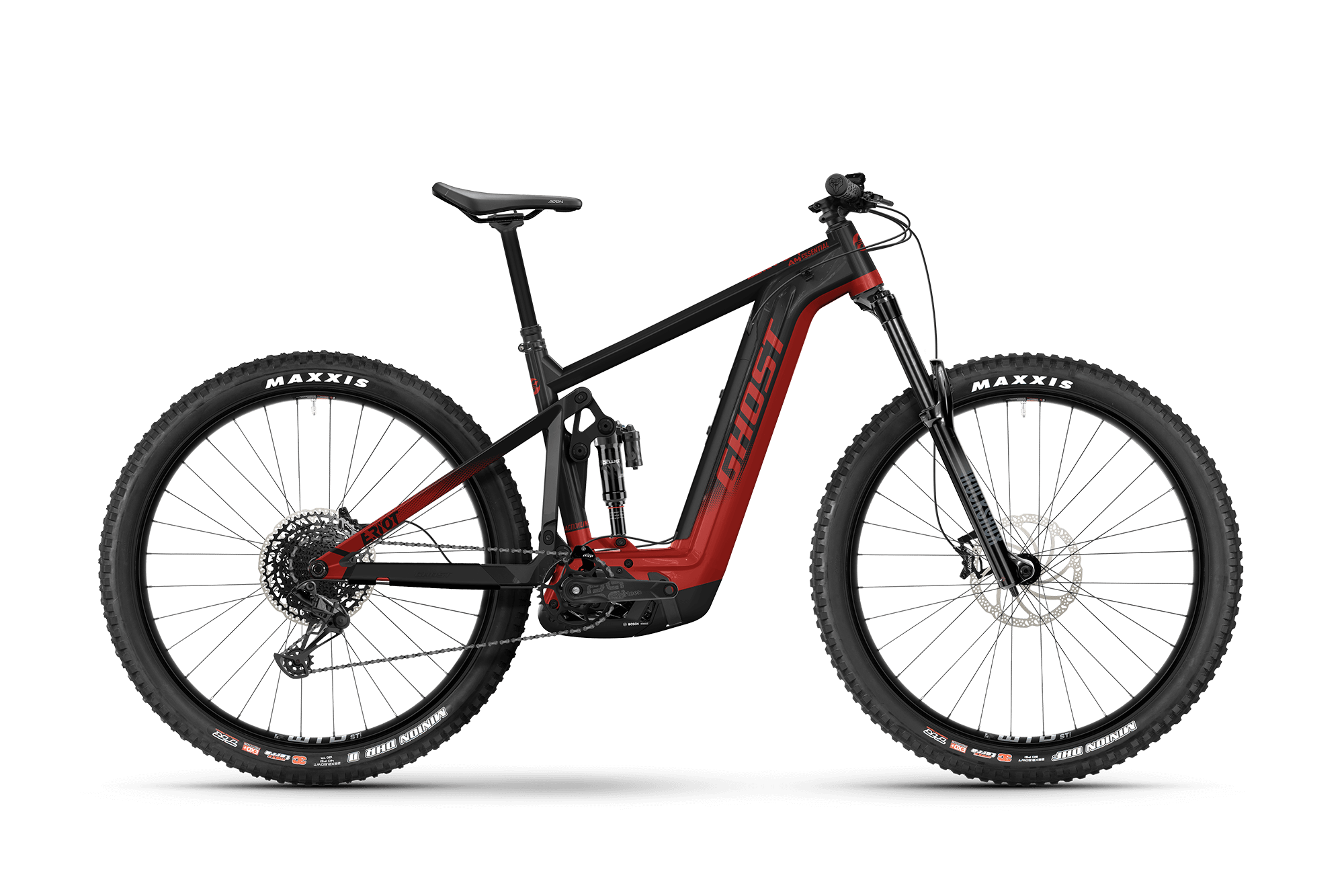 Ghost E-Riot AM Essential 625wh S Svart Elcykel - Mountainbike Elcykel