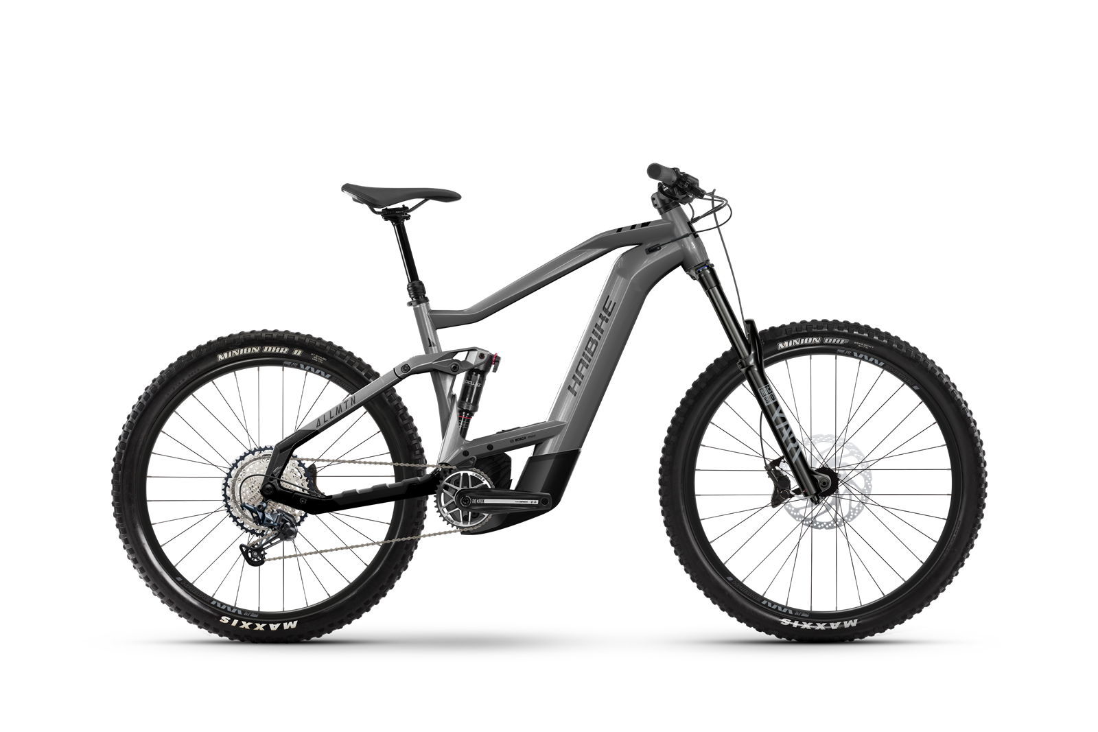 Haibike AllMtn 5 750Wh L (47 cm) Grå Elcykel - Mountainbike Elcykel