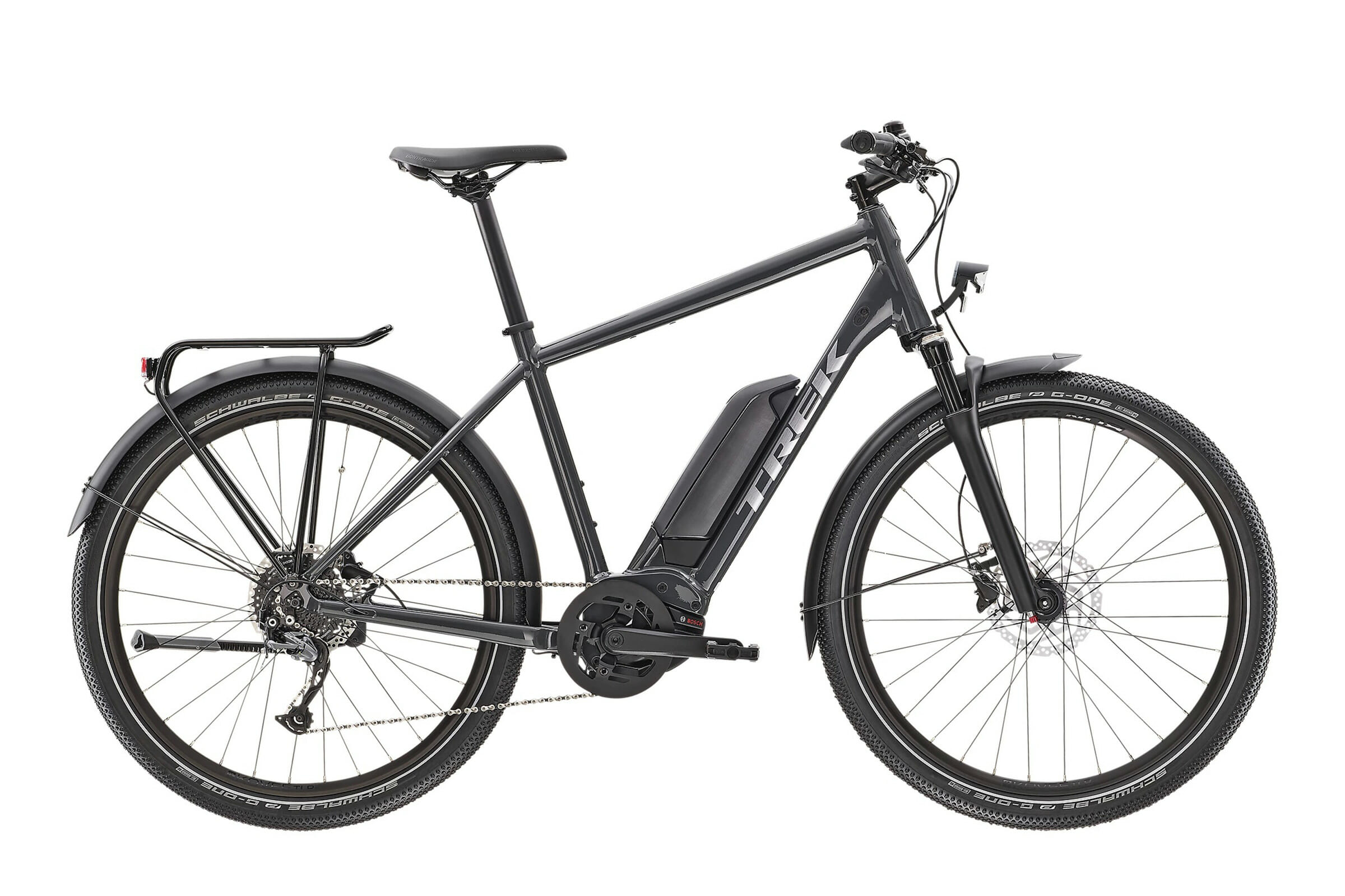 Trek Allant+ 5 500Wh XL Grå Elcykel - Hybrid Elcykel